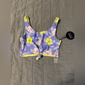 Moana Bikini - Crop Swim Top - Size M
